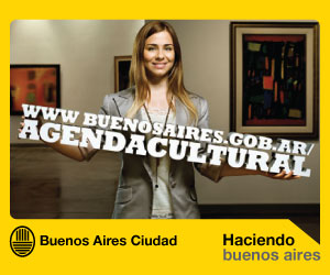 Aviso de la Agenda Cultural de la Ciudad de Buenos Aires