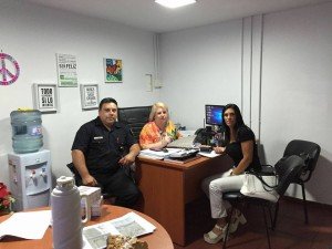 Reunión entre autoridades de la Comuna 9 y la Comisaría 54º